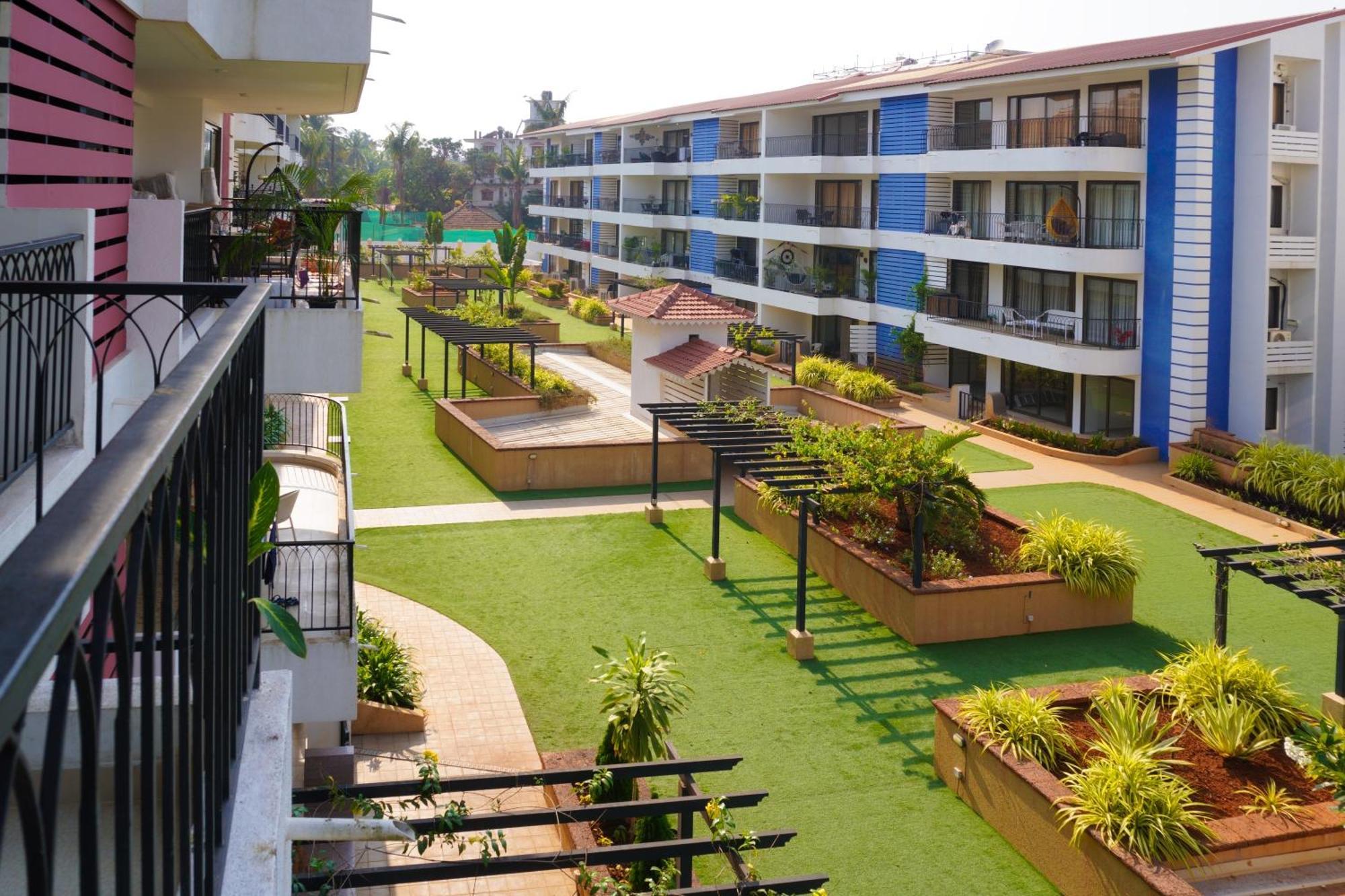 Ferienwohnung Acron Seawind Baga Arpora Calangute Exterior foto
